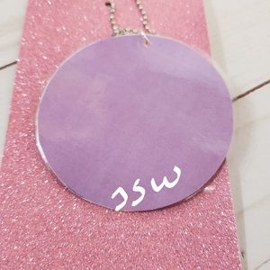 TSW COUTURE Accessories - PURSE TAG CUSTOM ANY DESIGN WITH TASSEL 3" TSW COUTURE Accessories - PURSE TAG CUSTOM ANY DESIGN WITH TASSEL 3"
